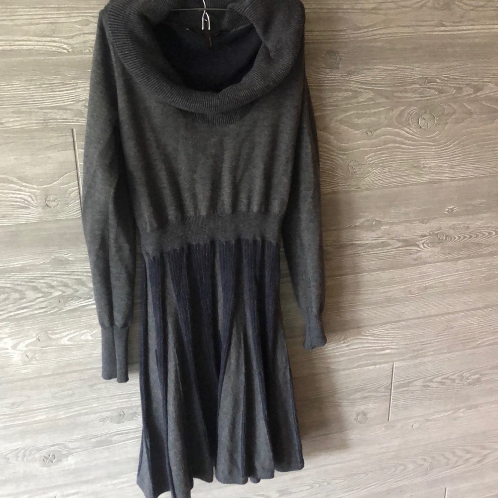 Navy blue BCBG Maxazria dress